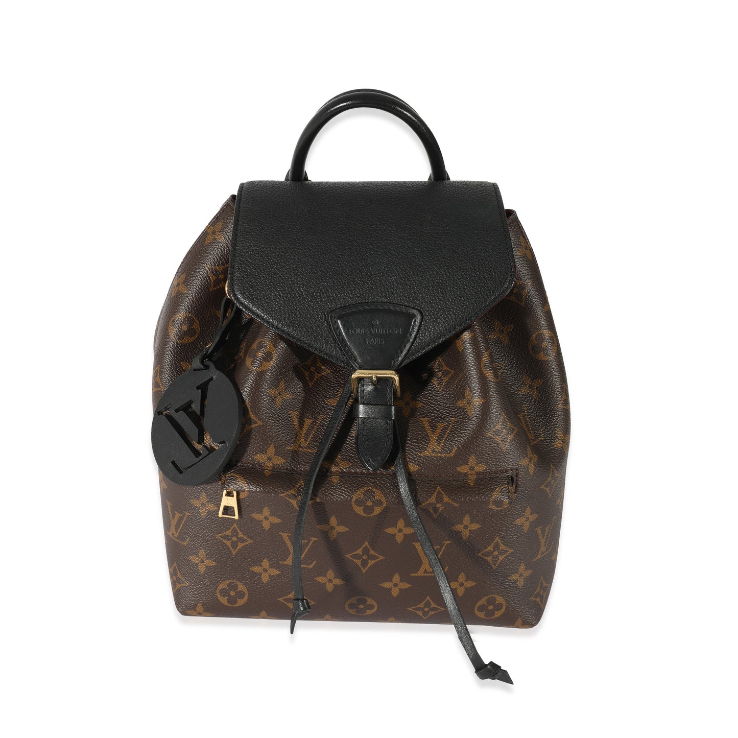 Louis Vuitton Louis Vuitton Leather Canvas Monogram Montsouris NM PM