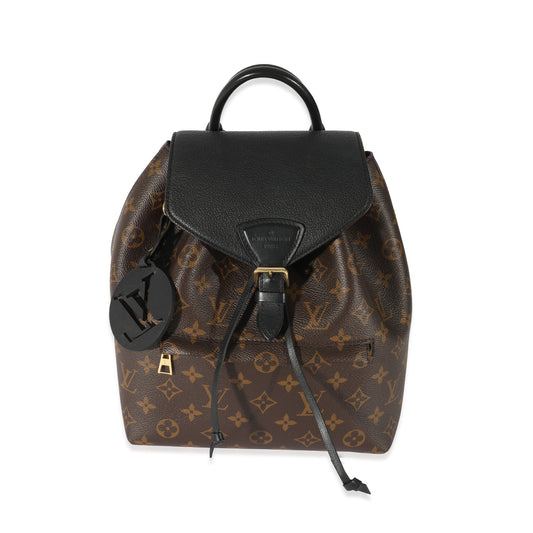 Louis Vuitton Louis Vuitton Leather Canvas Monogram Montsouris NM PM