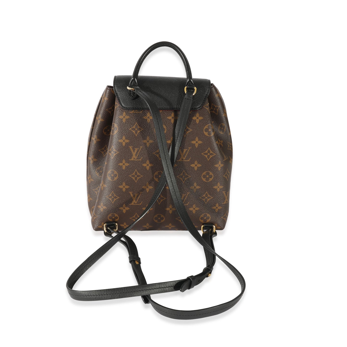 Louis Vuitton Louis Vuitton Leather Canvas Monogram Montsouris NM PM