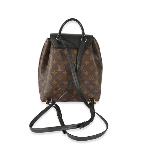 Louis Vuitton Louis Vuitton Leather Canvas Monogram Montsouris NM PM