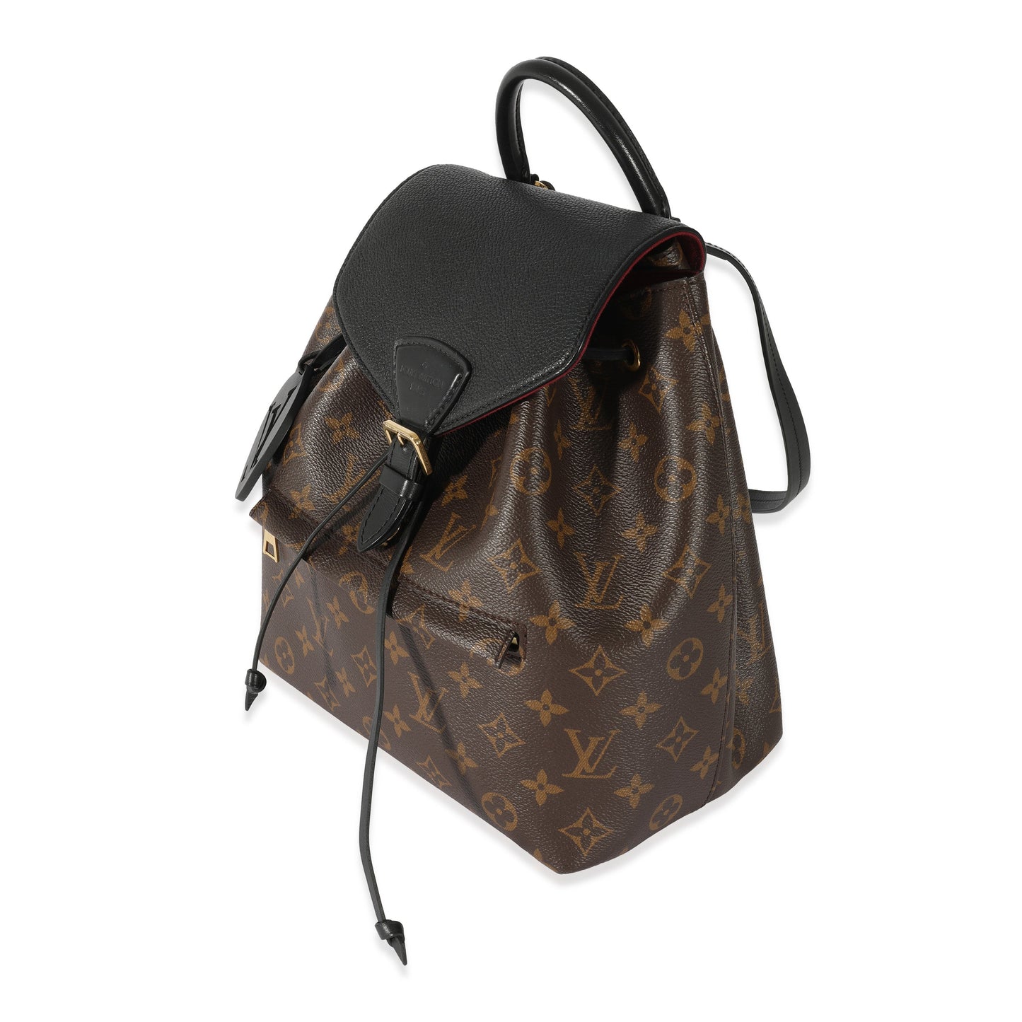 Louis Vuitton Louis Vuitton Leather Canvas Monogram Montsouris NM PM