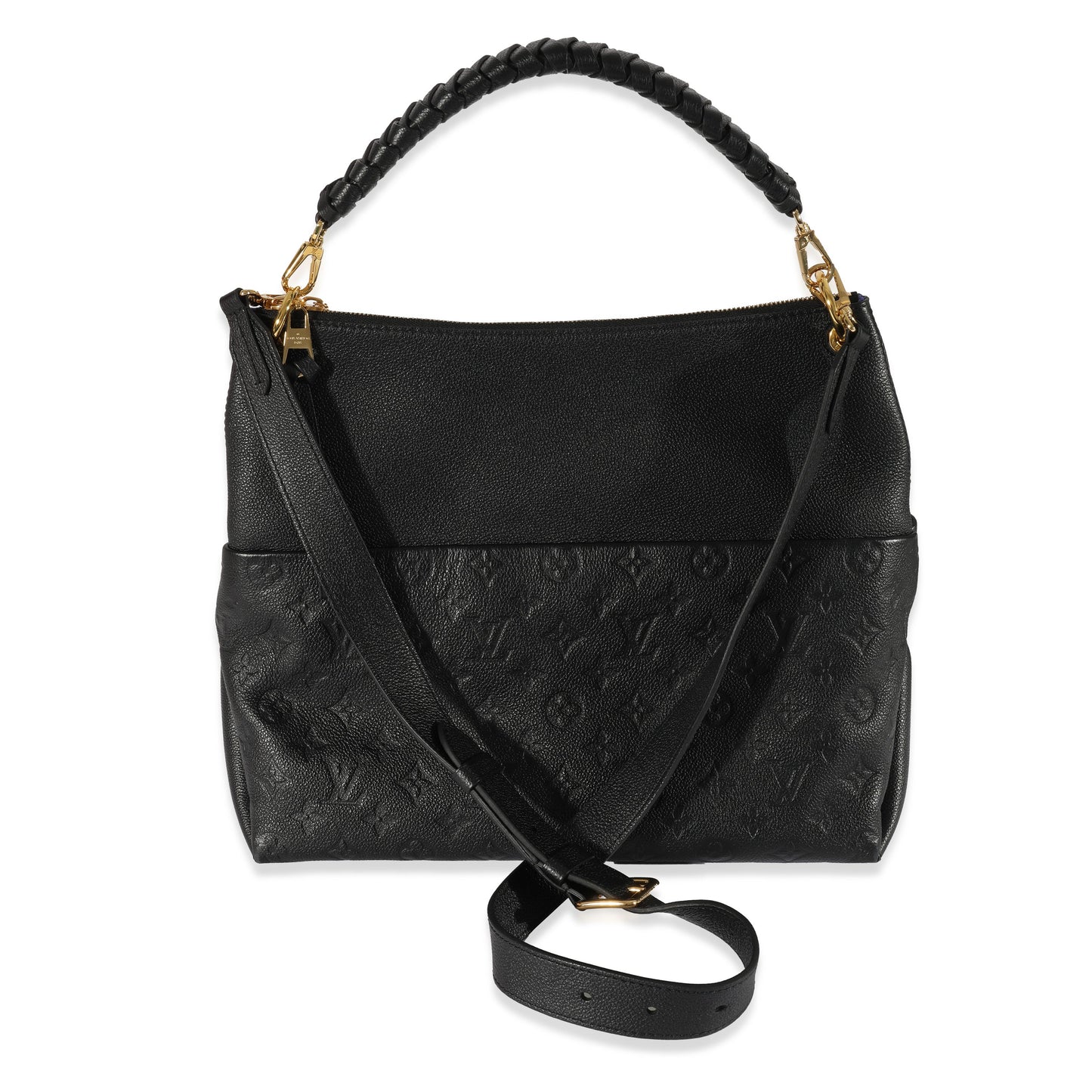 Louis Vuitton Louis Vuitton Noir Empreinte Maida Hobo