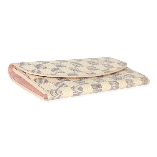 Louis Vuitton Louis Vuitton Canvas Damier Azur Sarah Wallet