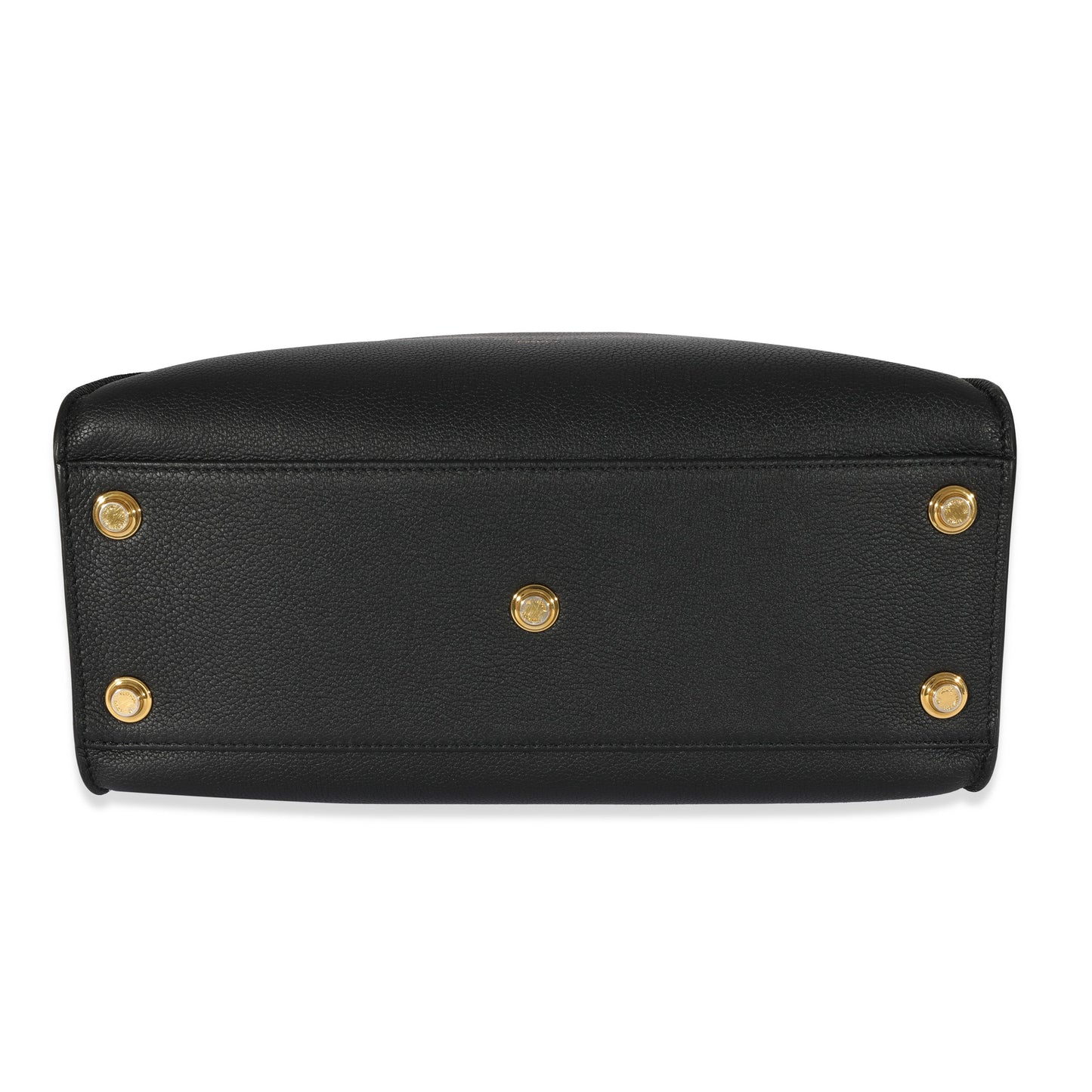Louis Vuitton Louis Vuitton Black Calfskin On My Side MM