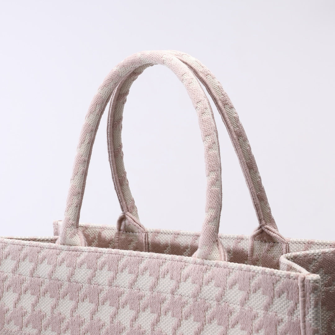 DIR1286 Book Tote pink small size 36.5CM 41.5CM