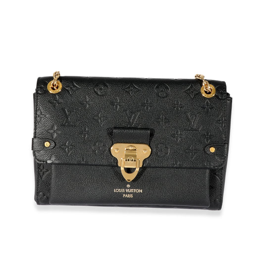 Louis Vuitton Louis Vuitton Black Empreinte Vavin PM