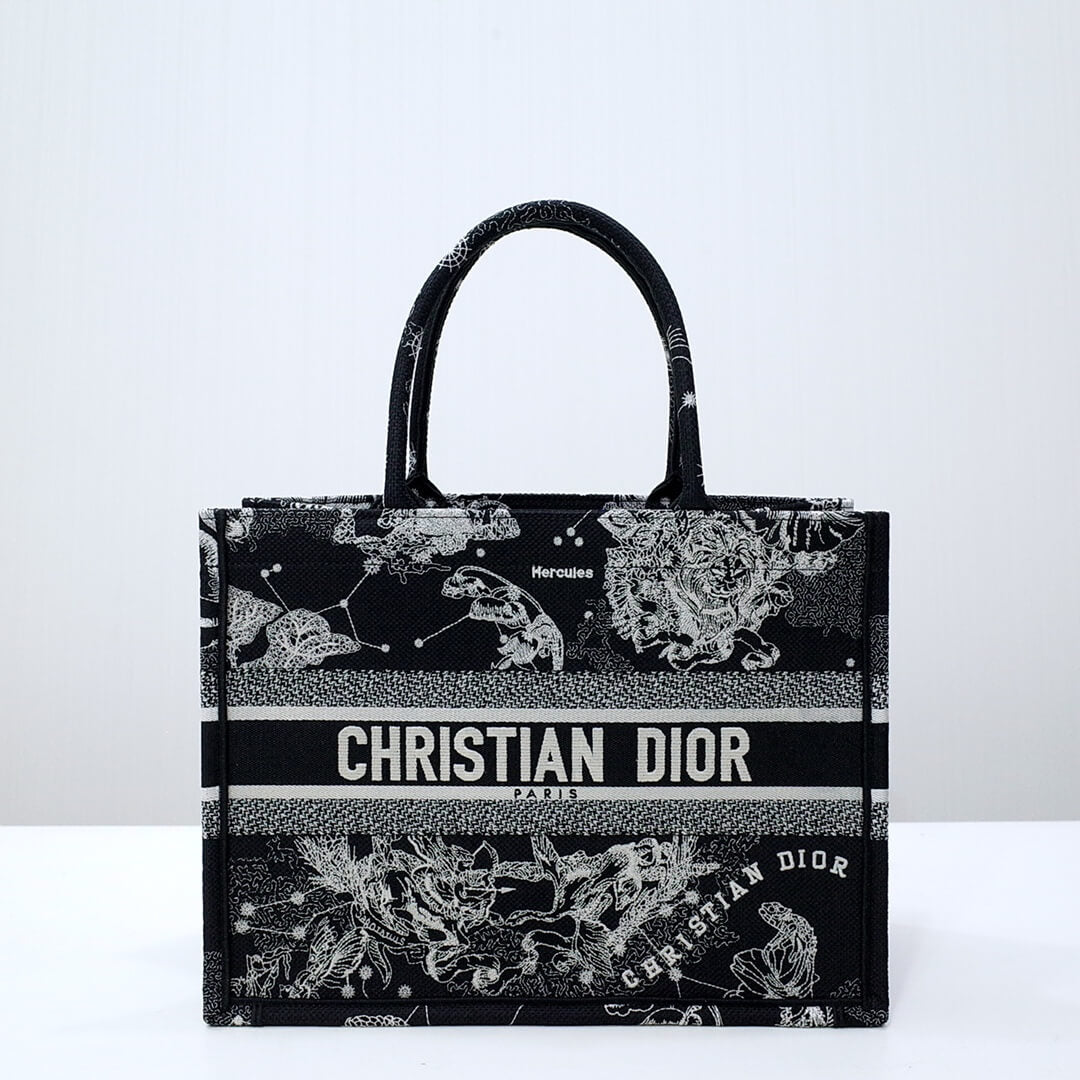 DIR1286 Book Tote dragon black