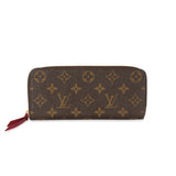Louis Vuitton Louis Vuitton Monogram Canvas Clemence Wallet