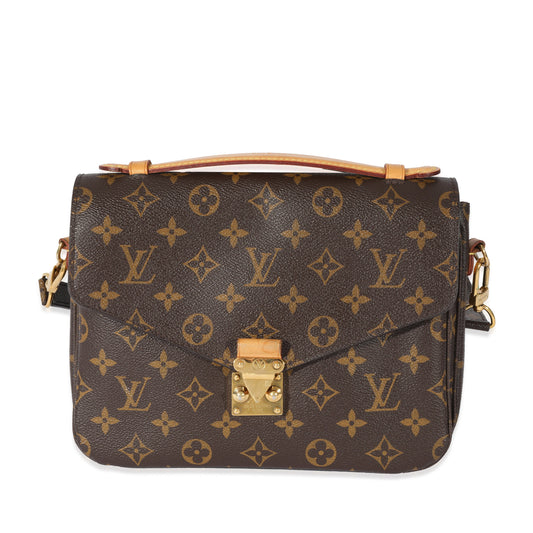 Louis Vuitton Louis Vuitton Monogram Canvas Pochette Metis