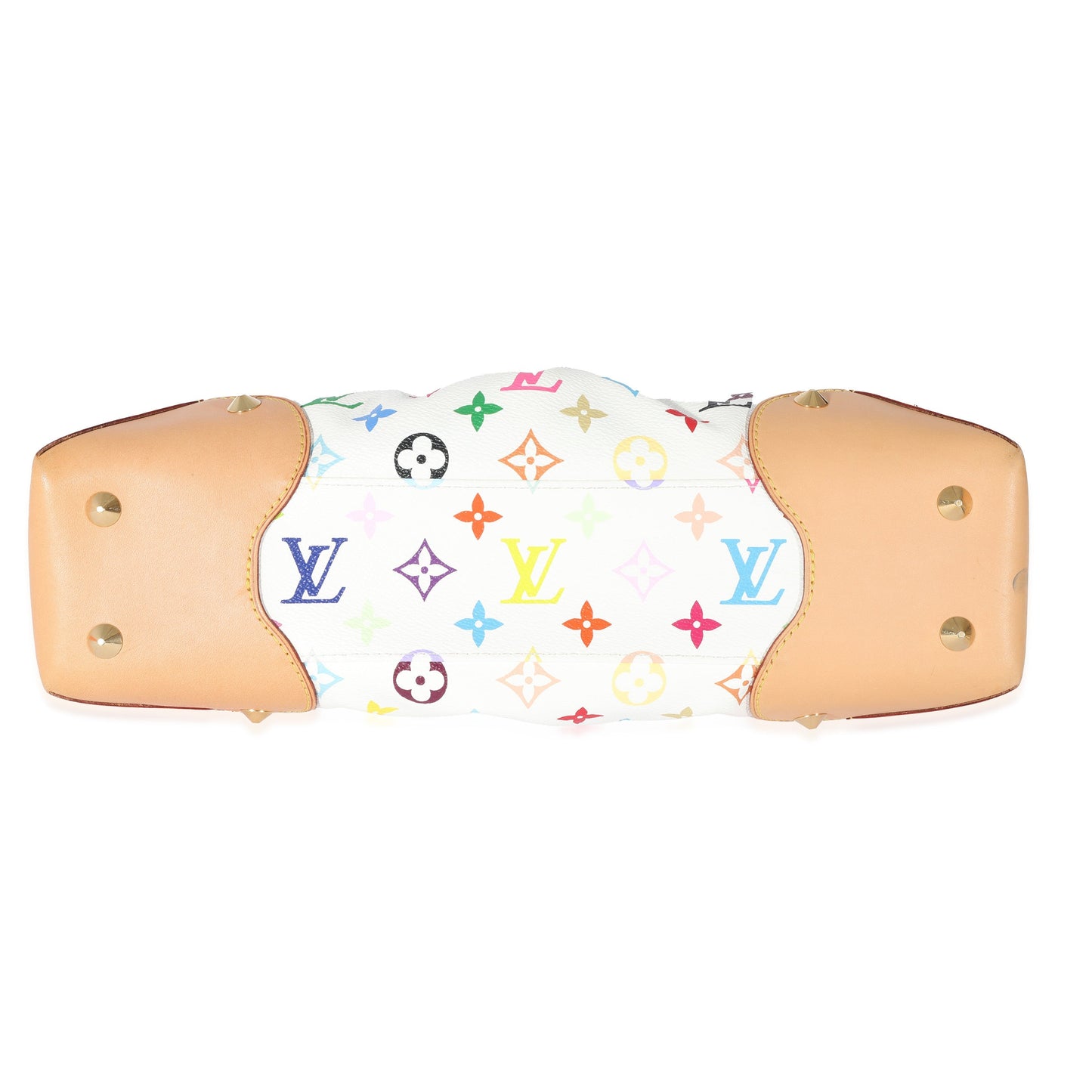 Louis Vuitton Louis Vuitton Canvas White Multicolor Monogram Judy