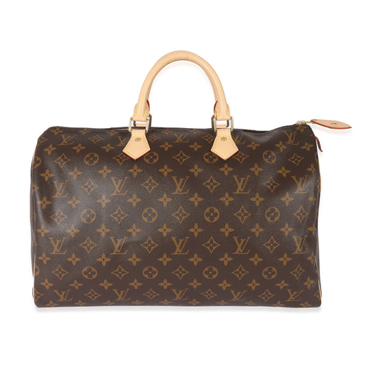 Louis Vuitton Louis Vuitton Monogram Canvas Speedy Monogram 40