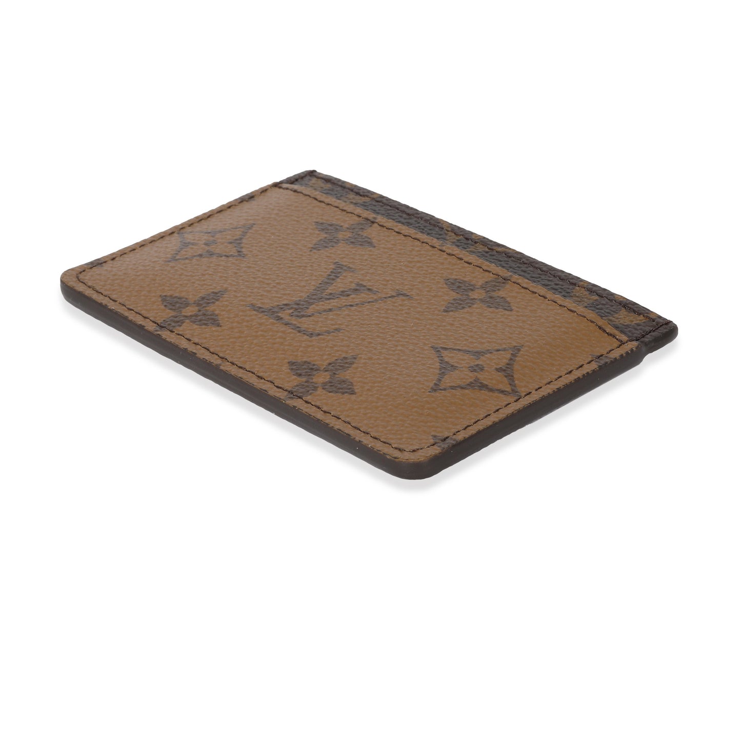Louis Vuitton Louis Vuitton Canvas Monogram Reverse Card Holder