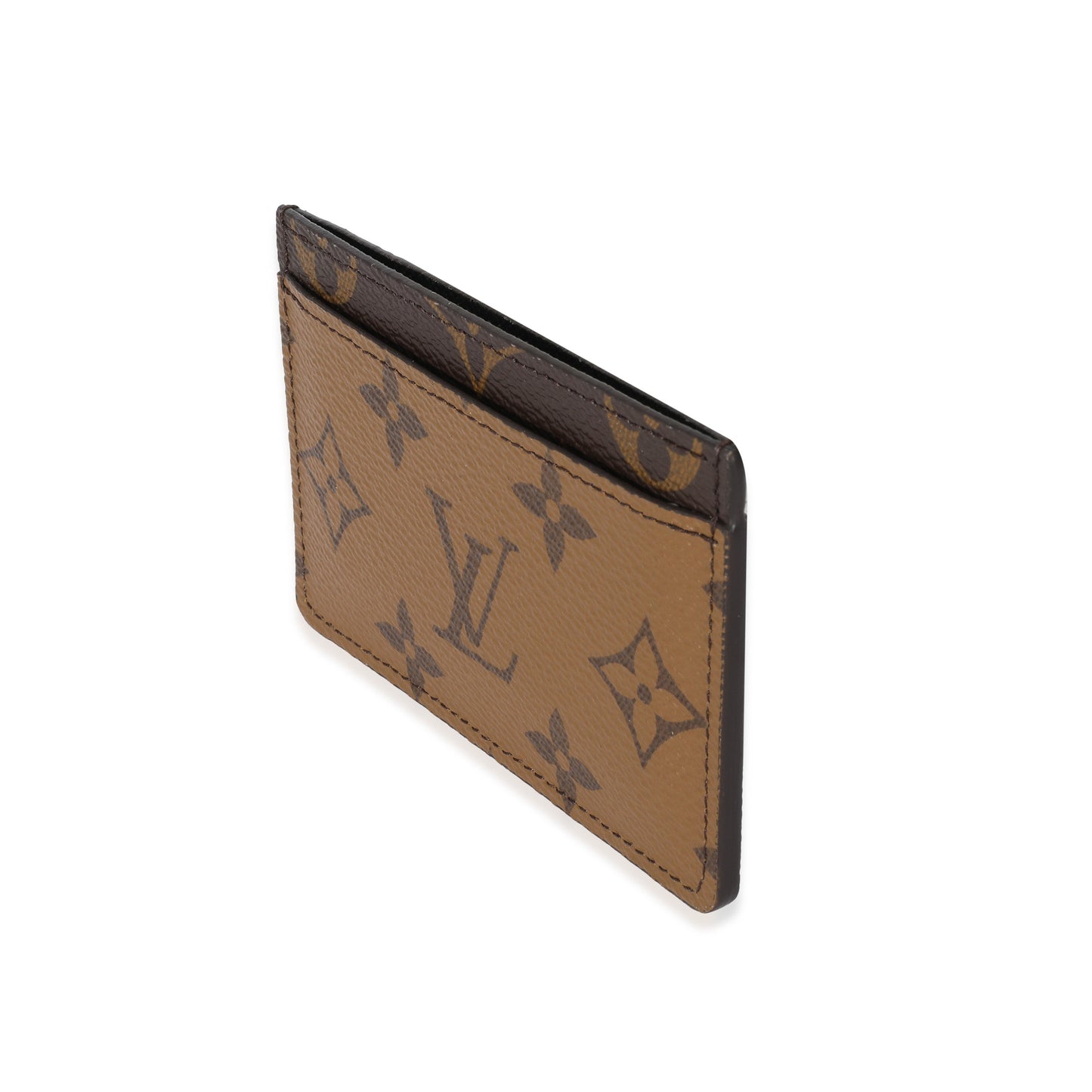 Louis Vuitton Louis Vuitton Canvas Monogram Reverse Card Holder