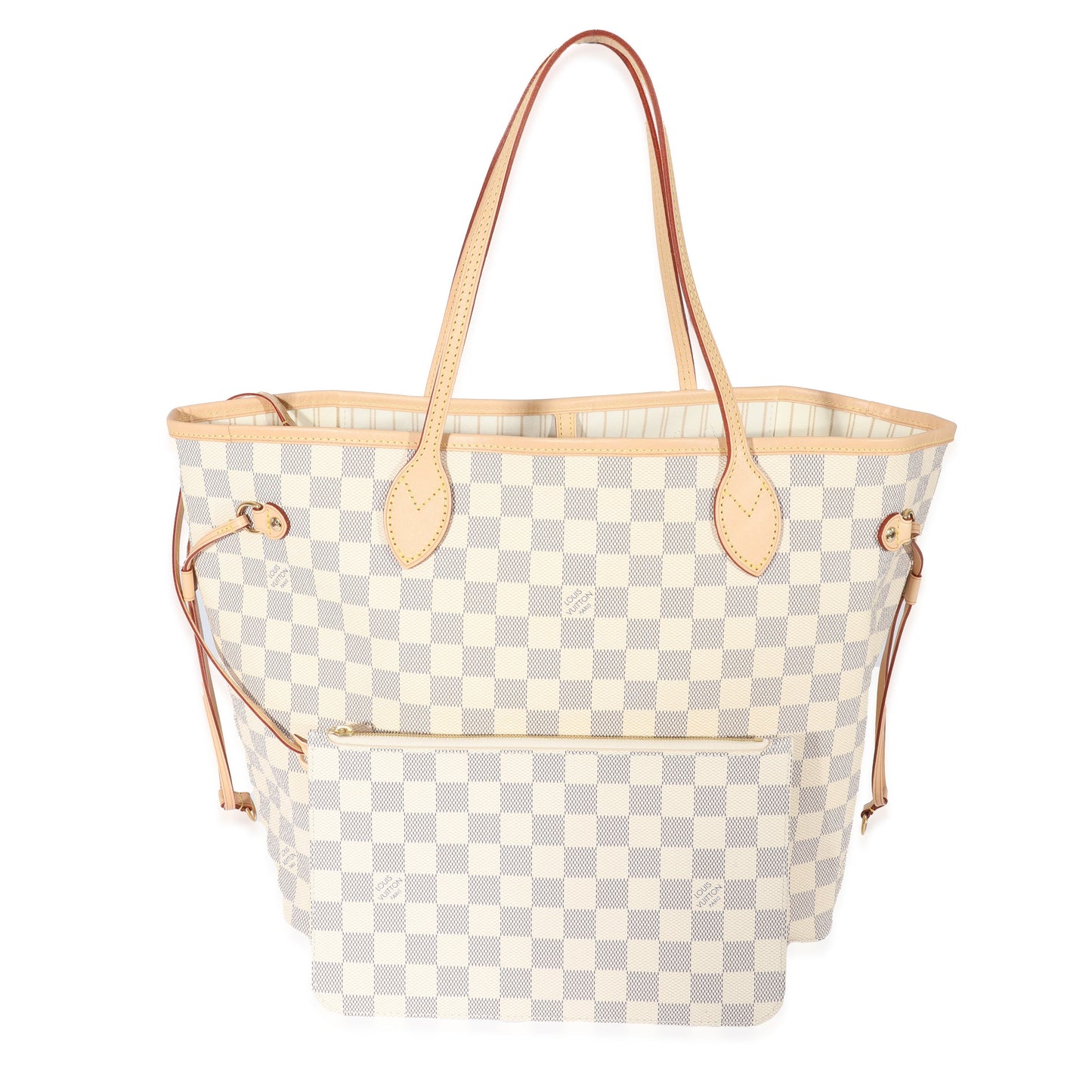 Louis Vuitton Louis Vuitton Canvas Damier Azur Neverfull MM