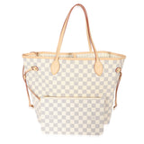 Louis Vuitton Louis Vuitton Canvas Damier Azur Neverfull MM