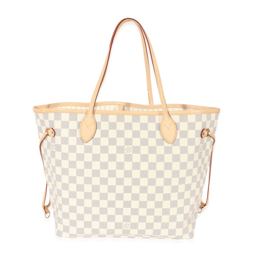 Louis Vuitton Louis Vuitton Canvas Damier Azur Neverfull MM