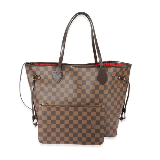 Louis Vuitton Louis Vuitton Canvas Damier Ebene Neverfull MM