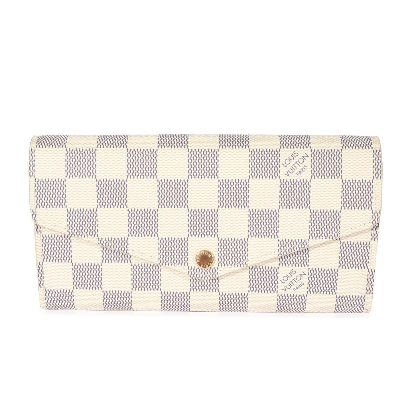 Louis Vuitton Louis Vuitton Damier Azur Canvas Sarah Wallet