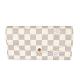 Louis Vuitton Louis Vuitton Damier Azur Canvas Sarah Wallet