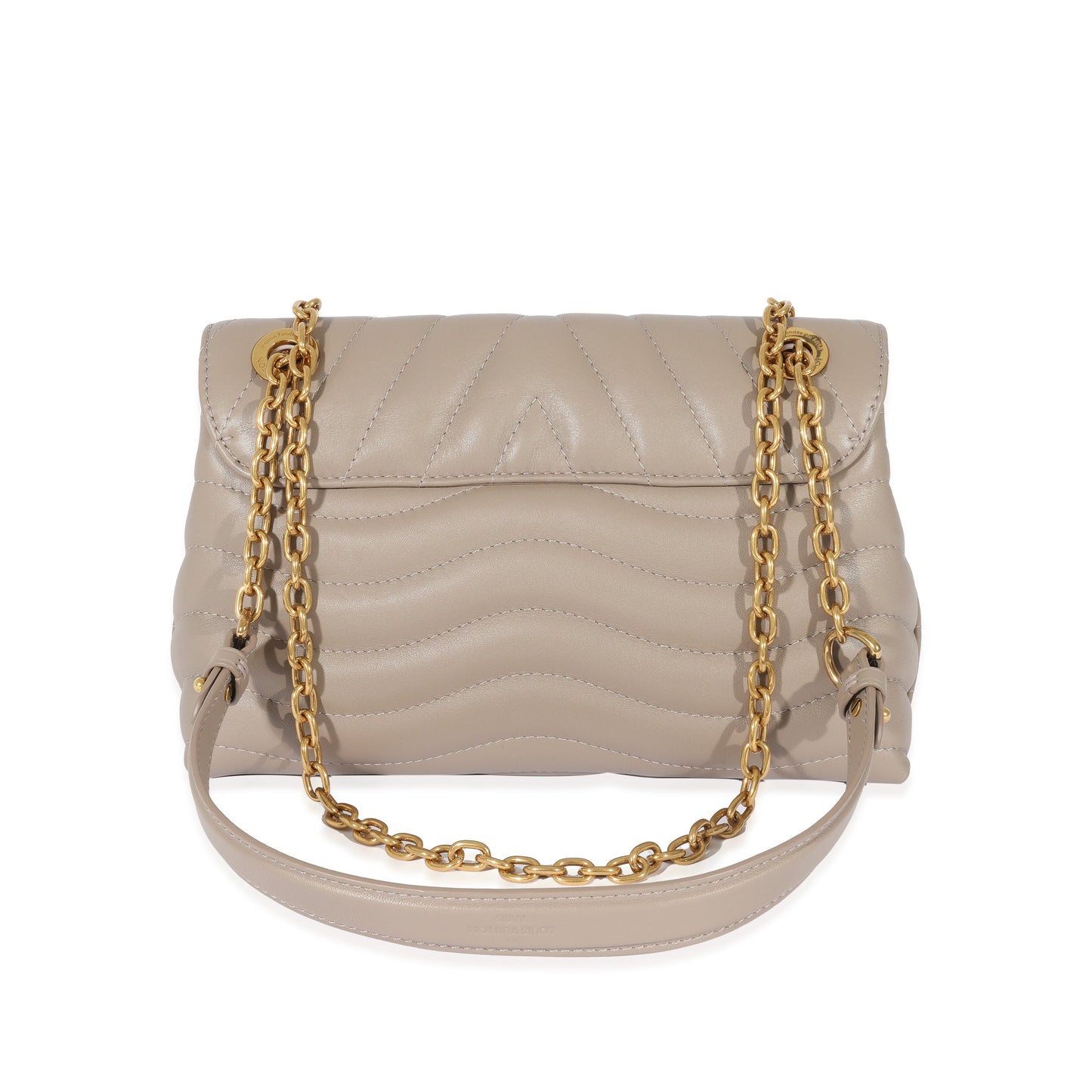 Louis Vuitton Louis Vuitton Taupe Leather New Wave Chain Bag
