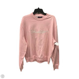 Top Long Sleeve Luxury Designer By Louis Vuitton In Pink, Size: L