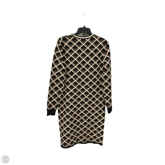 Dress Luxury Designer By Fendi In Multi-colored, Size: Xl