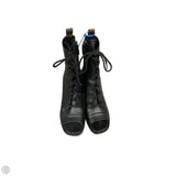Boots Luxury Designer By Louis Vuitton In Black, Size: 10