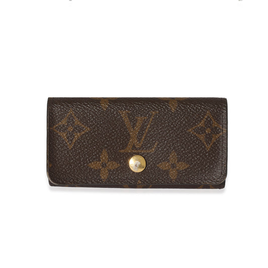 Louis Vuitton Louis Vuitton Monogram Canvas 4 Key Holder