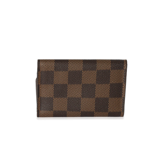 Louis Vuitton Louis Vuitton Damier Ebene Canvas 6 Key Holder