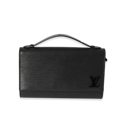 Louis Vuitton Louis Vuitton Black Epi Clery