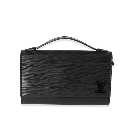 Louis Vuitton Louis Vuitton Black Epi Clery