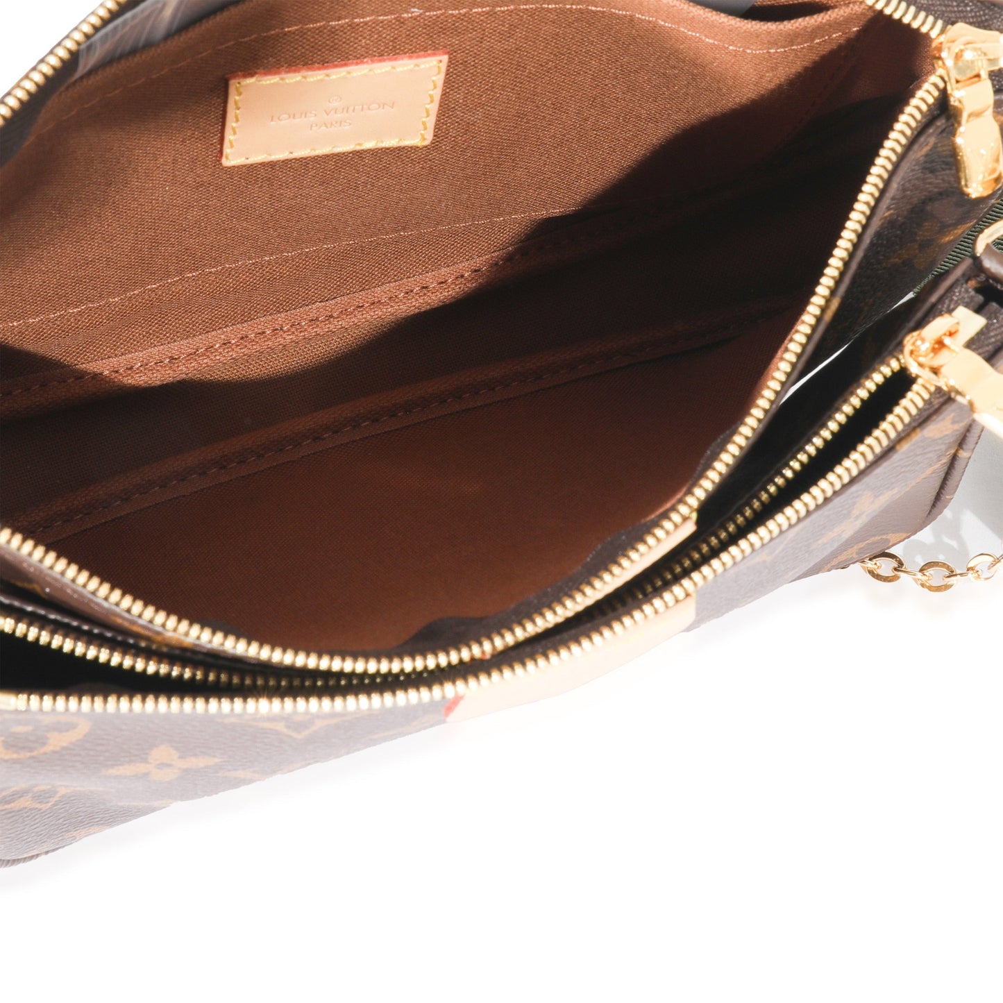 Louis Vuitton Louis Vuitton Monogram Canvas Khaki Multi Pochette Accessoires