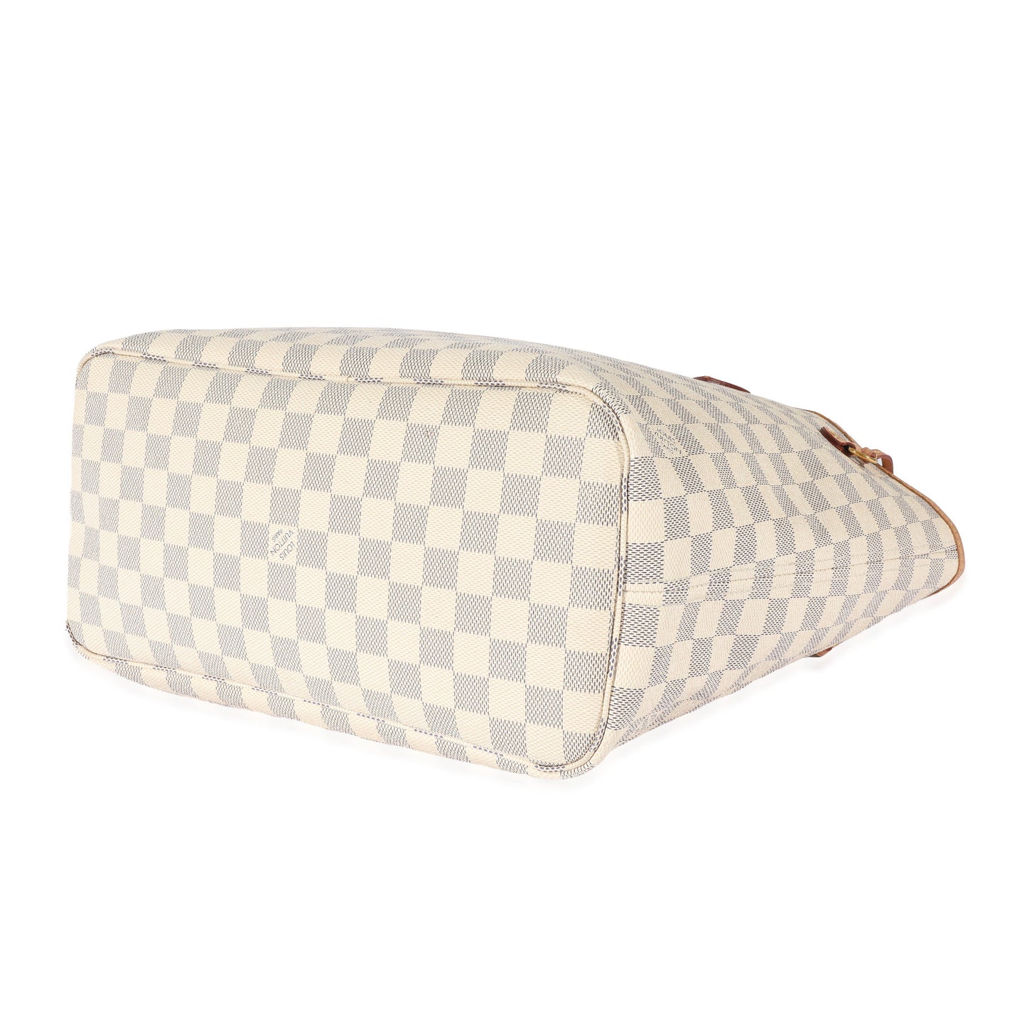 Louis Vuitton Louis Vuitton Rose Ballerine Damier Azur Canvas Neverfull MM