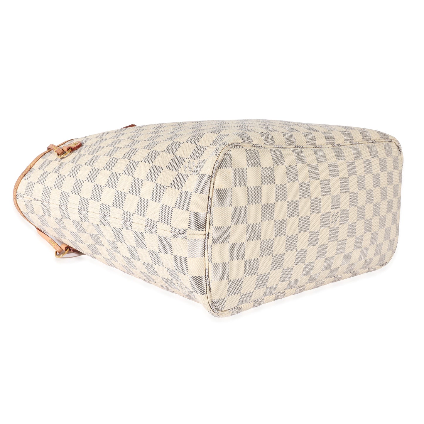 Louis Vuitton Louis Vuitton Rose Ballerine Damier Azur Canvas Neverfull MM