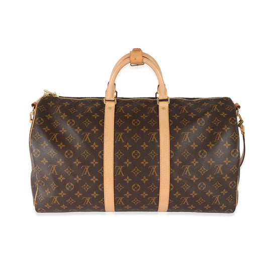 Louis Vuitton Louis Vuitton Monogram Canvas Keepall Bandouliere 50