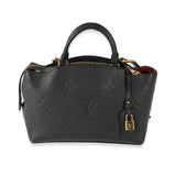 Louis Vuitton Louis Vuitton Black Monogram Empreinte Petit Palais