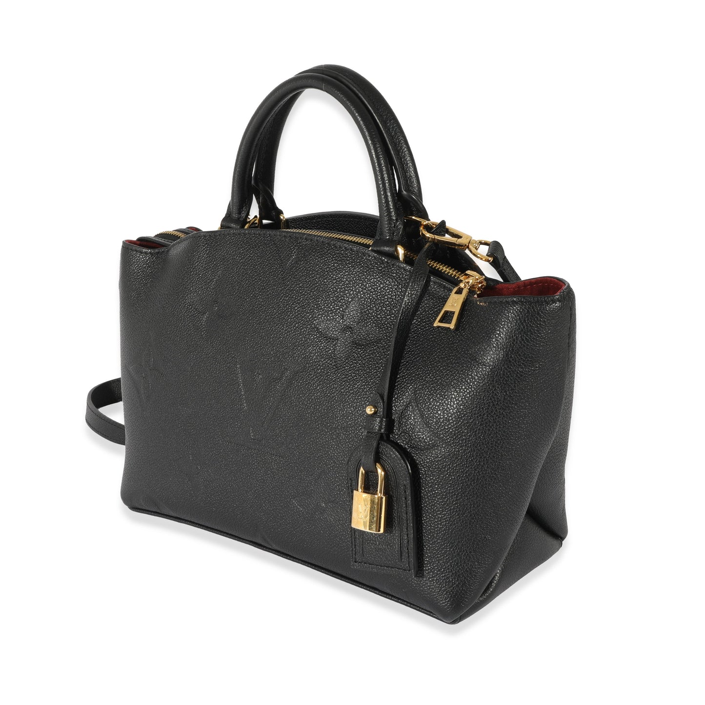 Louis Vuitton Louis Vuitton Black Monogram Empreinte Petit Palais