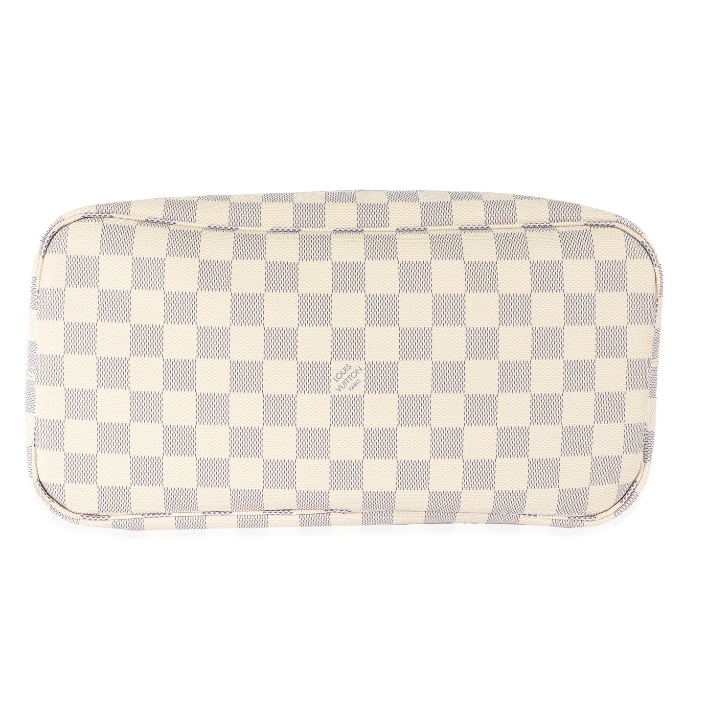 Louis Vuitton Louis Vuitton Canvas Damier Azur Rose Ballerine Neverfull MM