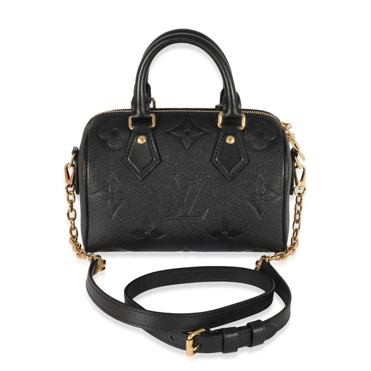 Louis Vuitton Louis Vuitton Black Oversized Empreinte Bandouliere 20