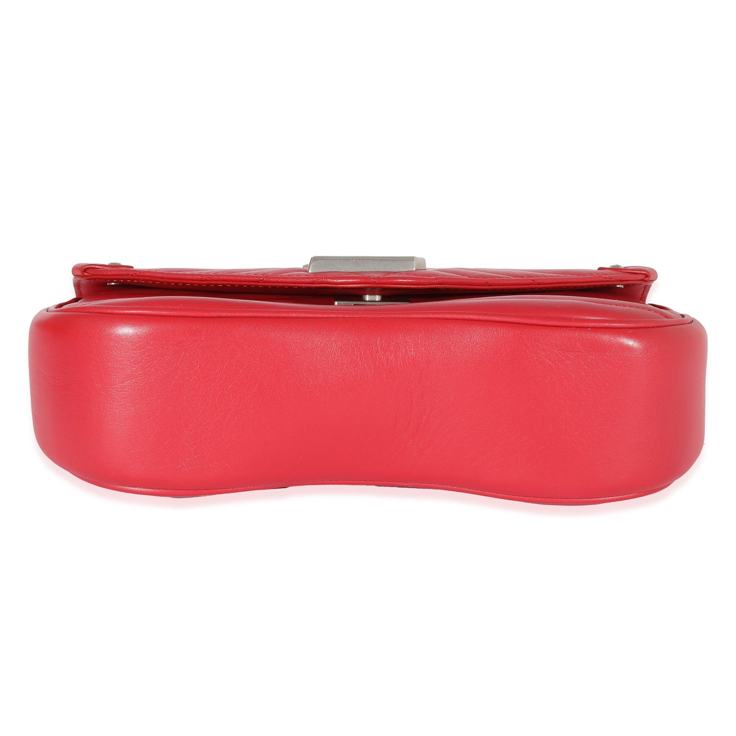Louis Vuitton Louis Vuitton Red Leather New Wave Chain PM