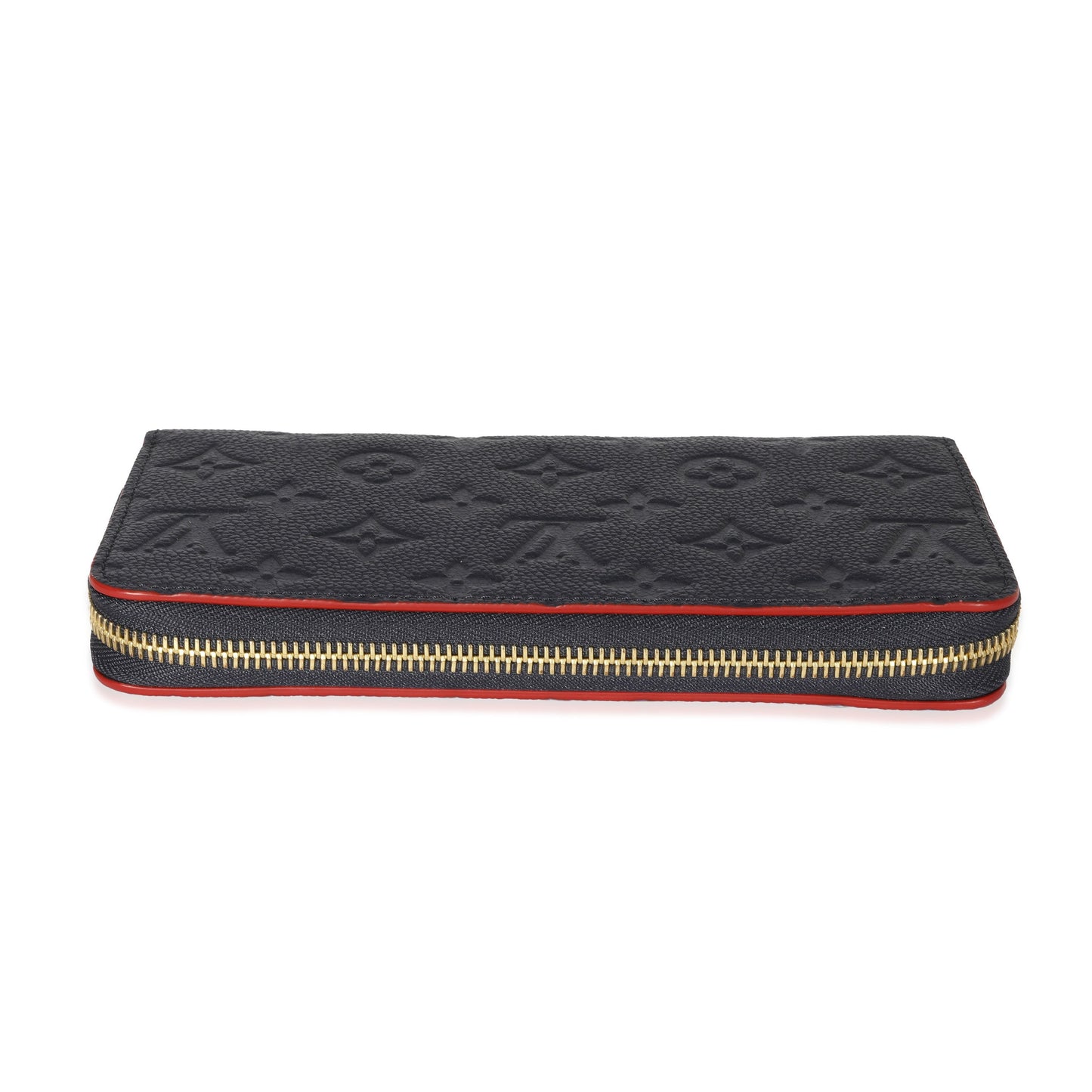 Louis Vuitton Louis Vuitton Marine Rouge Empreinte Zippy Wallet