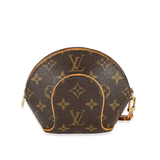 Louis Vuitton Louis Vuitton Monogram Canvas Ellipse Wristlet