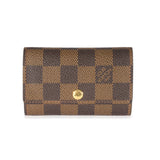 Louis Vuitton Louis Vuitton Canvas Damier Ebene 6 Key Holder