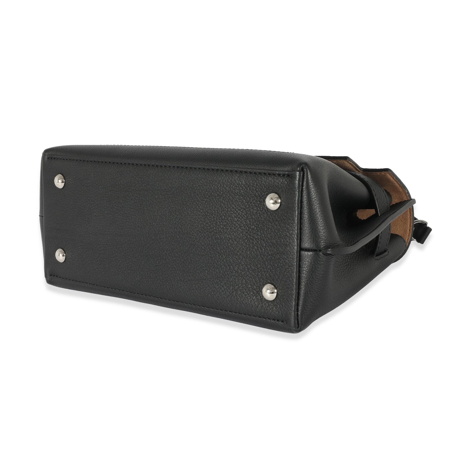 Louis Vuitton Louis Vuitton Black Leather LockMe Ever BB