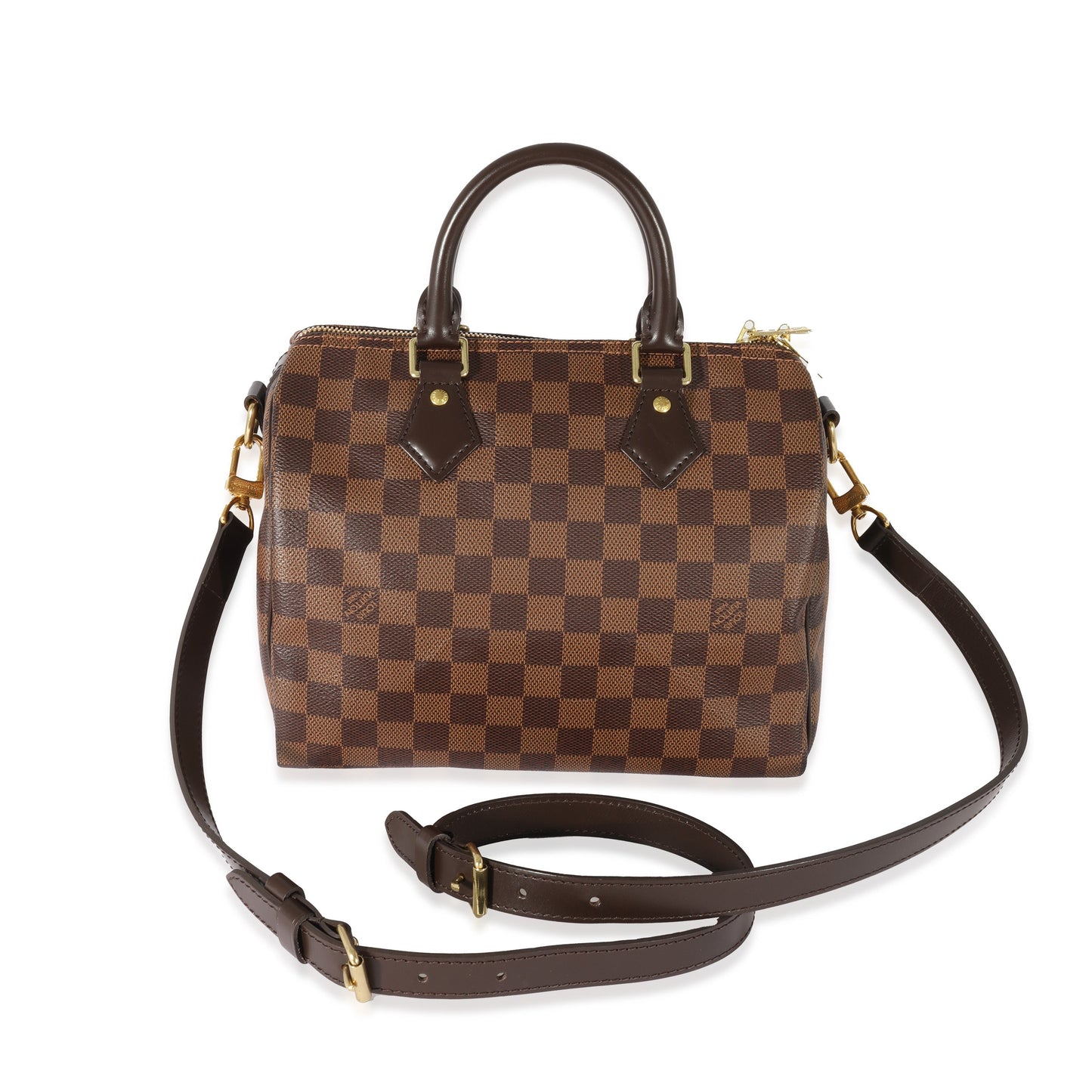 Louis Vuitton Louis Vuitton Damier Ebene Canvas Speedy Bandouliere 25