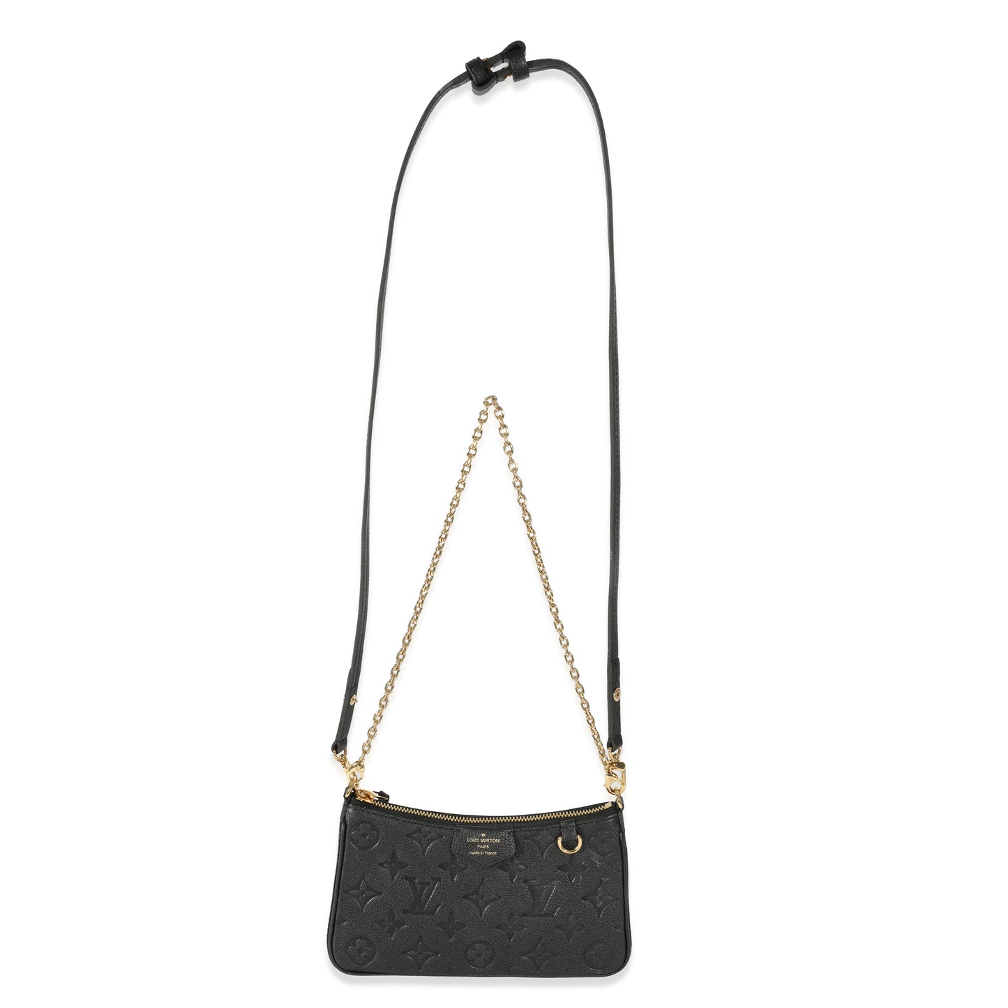 Louis Vuitton Louis Vuitton Black Empreinte Easy Pouch On Strap