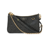Louis Vuitton Louis Vuitton Black Empreinte Easy Pouch On Strap