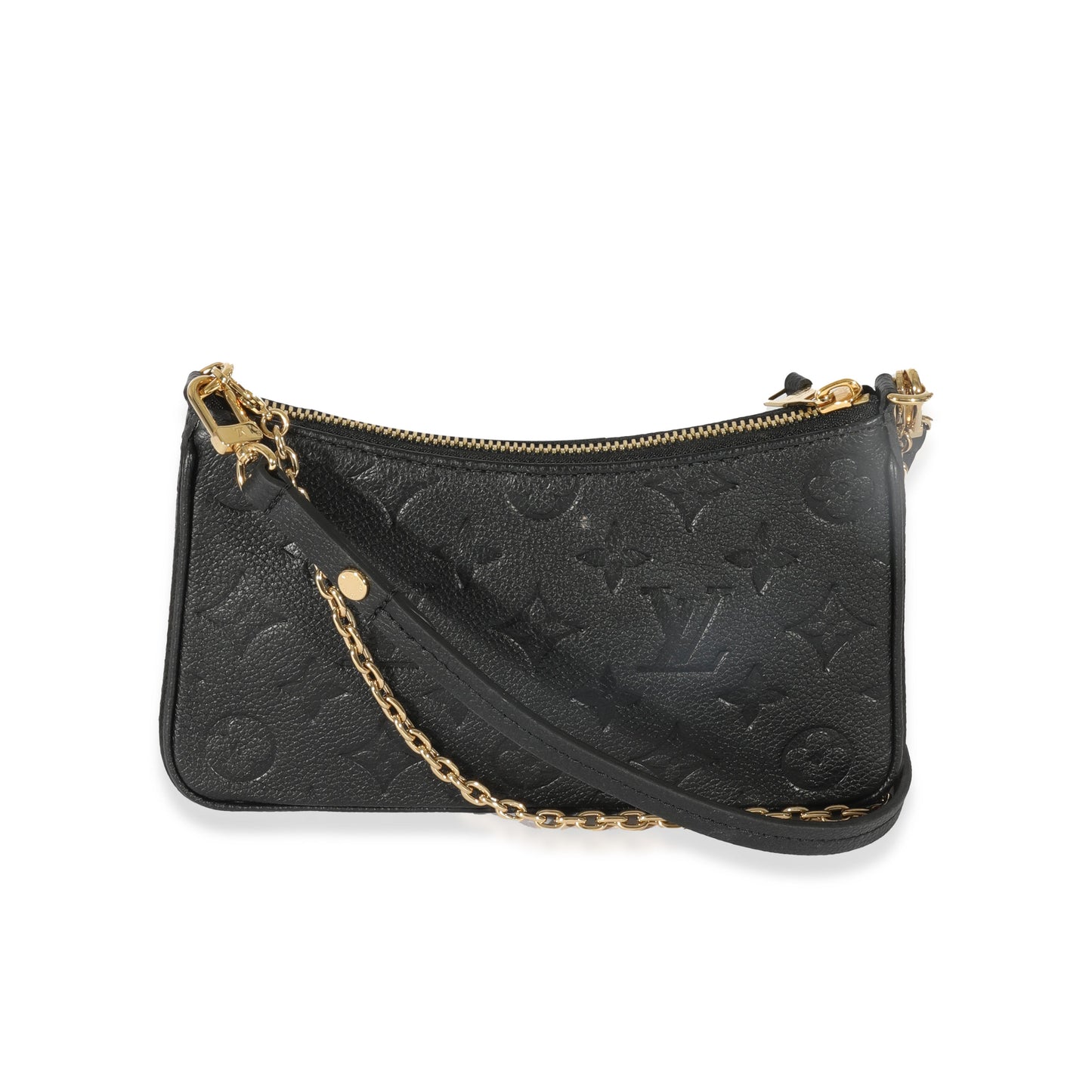 Louis Vuitton Louis Vuitton Black Empreinte Easy Pouch On Strap