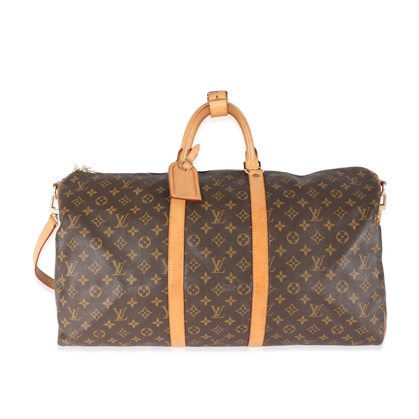 Louis Vuitton Louis Vuitton   Monogram Canvas Keepall Bandoulière 55