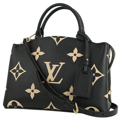 Louis Vuitton Petit Palais PM Monogram Implant Leather Shoulder Bag